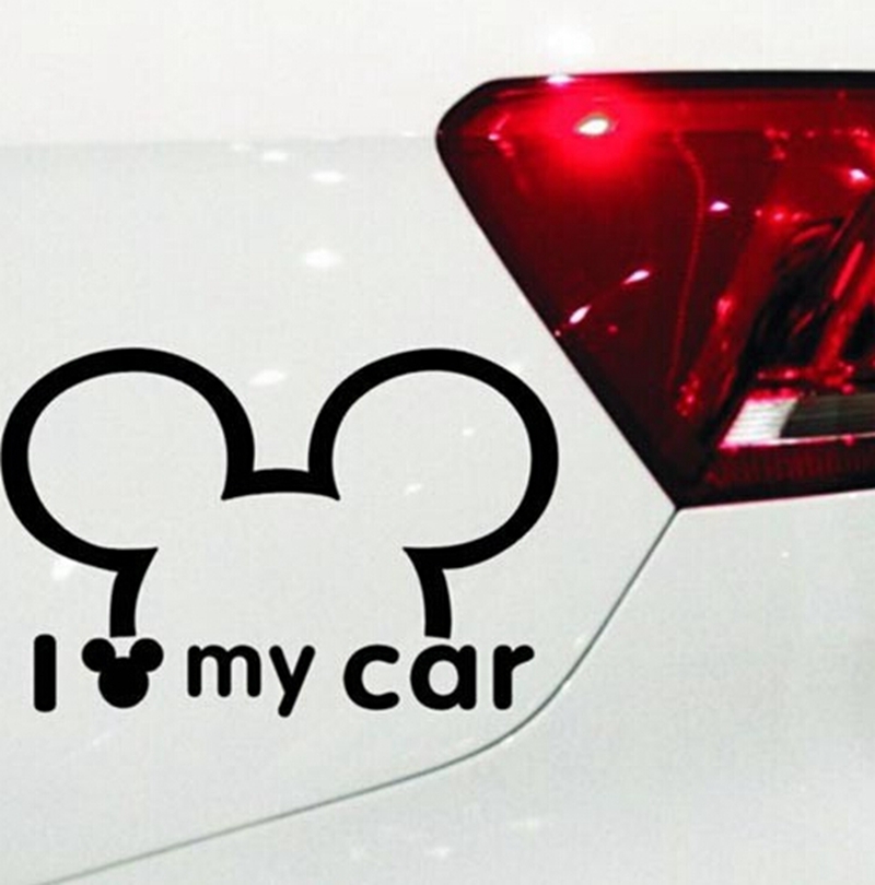 Collection 100+ Pictures Mickey Mouse Decals For Cars Updated