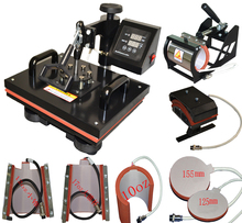 ECO-WORTHY 220V Combo Heat Press Machine 8 In 1 Multi Function Heat Transfer Heat press machine