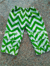 48pcs/lot Chevron Ruffle Baby Leggings for Girls