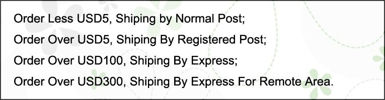 Title-Shipping information