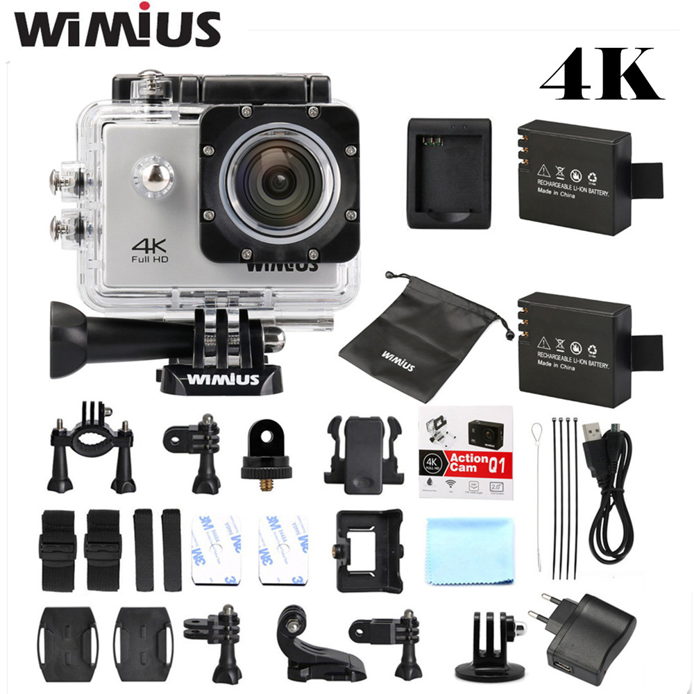 Wimius 4  Wi-Fi      HD 1080 P 60fps   2.0 LCD   Deportiva 40  