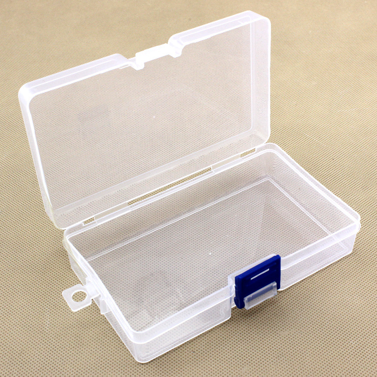 2019 1x Mini Durable Plastic Clear Transparent With Lid Collection