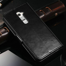 New 2015 Fashion PU Leather Case for LG Optimus G2 D802 Vintage Wallet Style Phone Bag