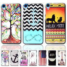 Brand Ultra Thin Cartoon Pattern Matte Hard Back Case for HTC Desire 820 D820U D820Q Shockproof Cell Phone Protective Cover Bags