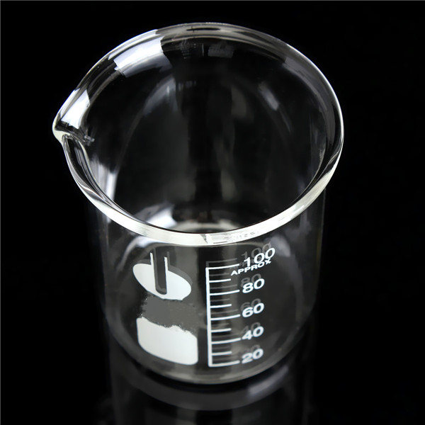 1PC 100mL Chemistry Laboratory Beaker Borosilicate Glass Beaker New Arrival