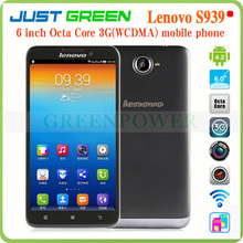 Lenovo S939 Android 4.2 Cell Phones MTK6592 Octa Core 1GB RAM 8GB ROM 6 inch 1280*720P IPS Screen 8MP Play Store Multi-language