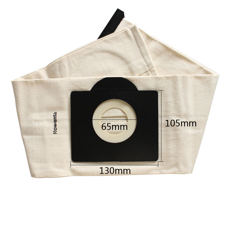 Vacuum Cleaner Bag Washable Dust Bag for Vacuum Cleaner Rowenta Karcher HR6675 alaska fakir fif wirbel