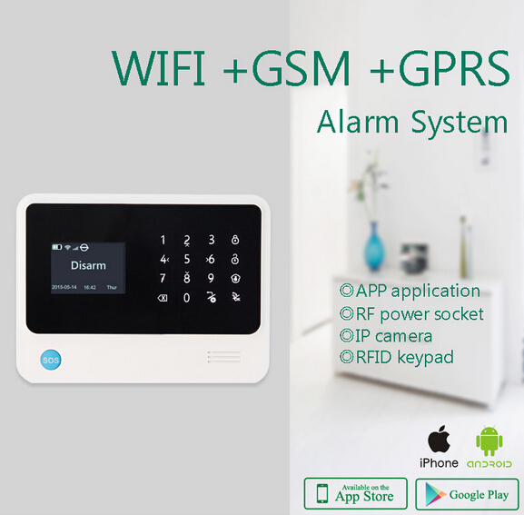 Yobang Security Wifi Gsm Alarm Siren Home Security Alarm Systems Kit Remote Control Motion