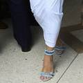 Custom For Customers Kim Kardashian Denim Sandal Stilettos High Heels Designer Shoes Women True To US