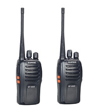 Walkie Talkie Baofeng BF-666S 2PCS Portable Two Way Radio UHF400.00- 470.00MHz High Quality CB Radios