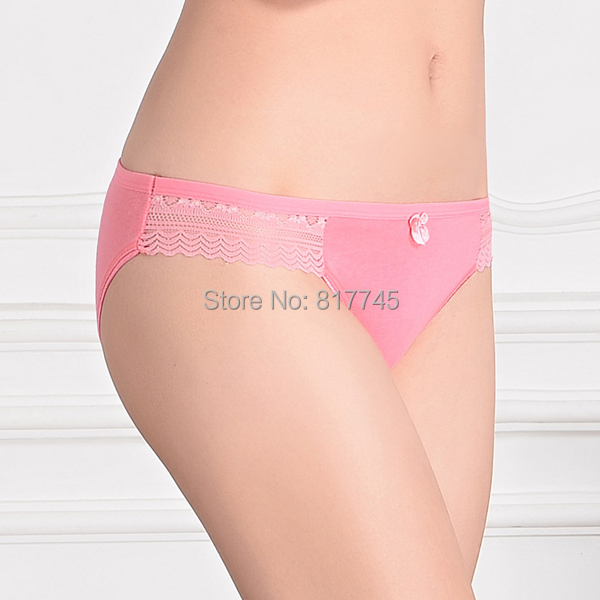 86812 Wholesale New 2015 Women s Hipster Cotton Lace Briefs Panties