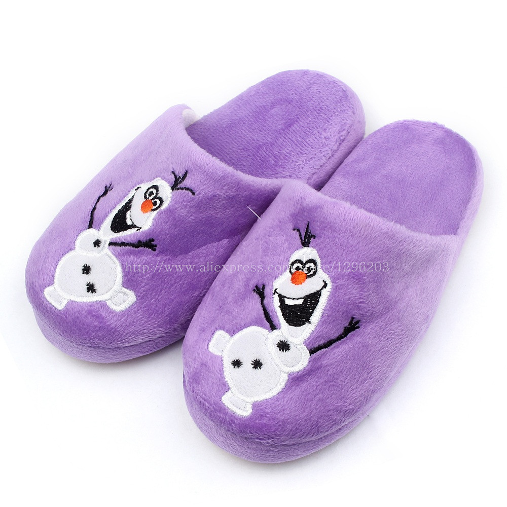 children slippers purple