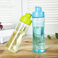 Outdoor Sport 3 Color Plastic Water Bottle 600ml Direct Drinking Kettles With Rope Mugs Travel Bottle