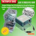 Original Octopus box Full activated for LG and for Samsung 19cables including optimus Cable Set Unlock