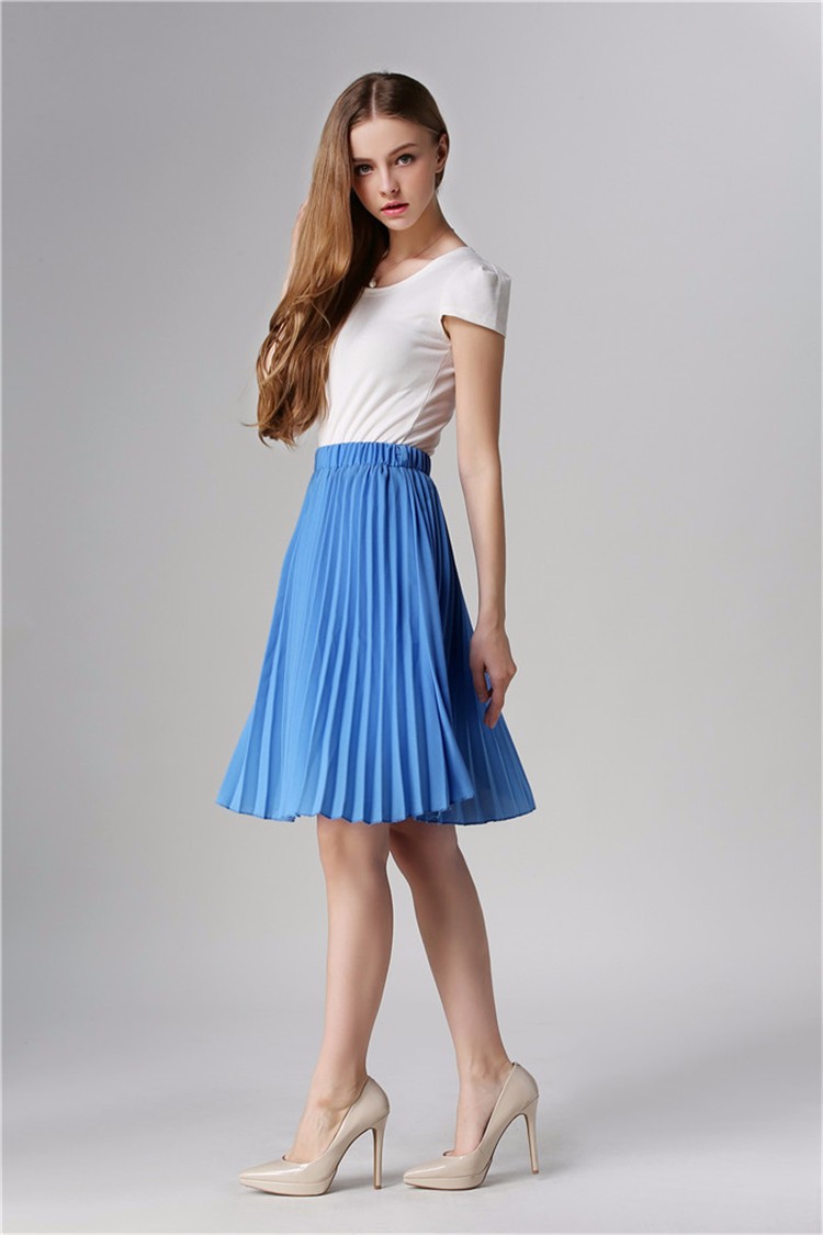 pleated skirt 7