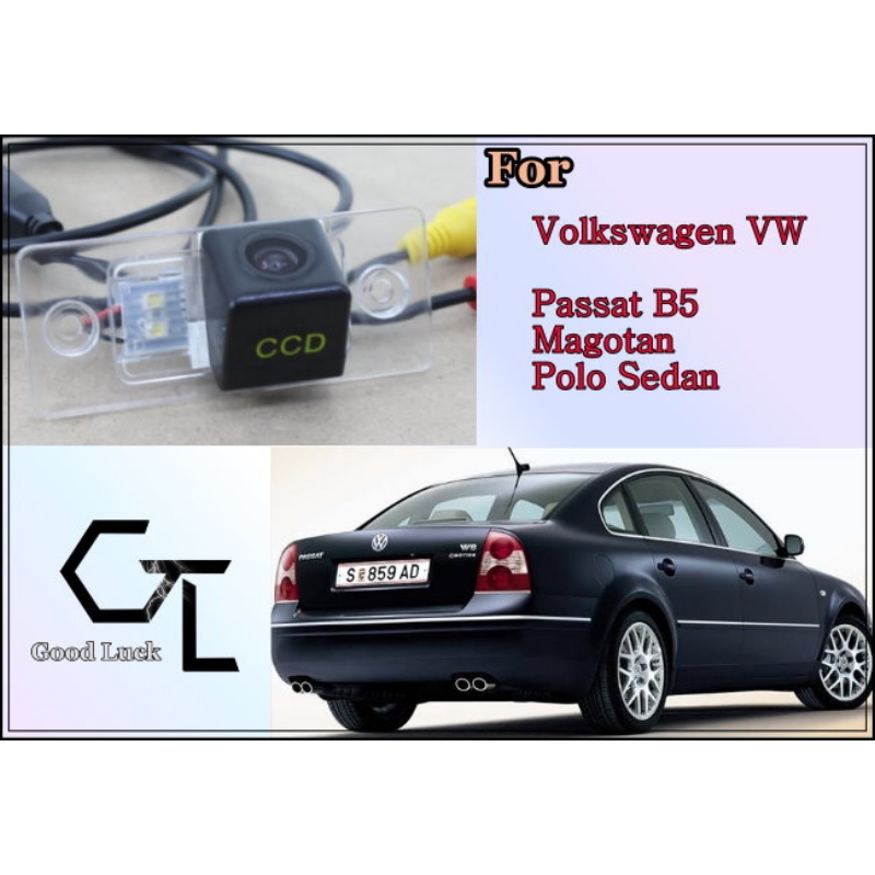 For Volkswagen VW Passat B5 Magotan Polo Sedan wireless Car Rear View camera Reverse Backup HD CCD Parking Assistance
