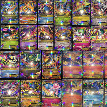 2016 60pcs 100pcs China Manufacturing All Mega Shiny No Repeat Mega EX English Pokemon Cartes Japan Charizard Ex Pokemon Games