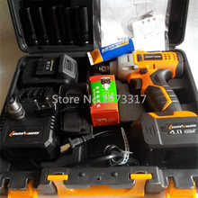 4000ma electric impact wrench rechargeable lithium electric wrench equipped with an electric drill conversion head