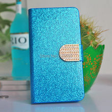 Free Shipping Flip Leather Phone Case Cover Lenovo A760 Cell Phone Case With Stand and card
