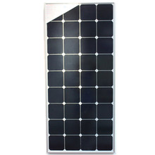 hot sale120W solar panel with glass frame, Sun Power cells, for solar home system with 0.9M cable.