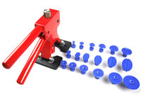 Super PDR Tools Kit with Red Glue Puller 18 pcs Blue Glue Tabs High Quality Paintless Dent Removal Tools Supplier Y-004