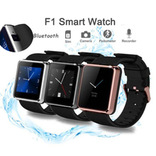SmartWatch F1 Bluetooth Smart Watch Cell Phone Waterproof