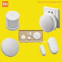 Original Xiaomi Smart Home Kit w Human Body Sensor Gateway Door Window Sensor Wireless Switch Multifunctional Smart Devices Set