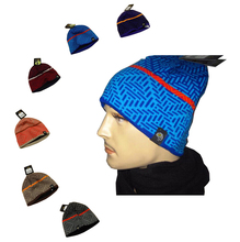 6 Color Free size Casual Snowboard Beanie Hats for men and women double layer Mountaineering thickened