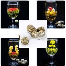 Jasmine Daisy Blooming Flower Tea Bag Chinese Ball Blooming Flower Herbal Tea Wholesale Free Shipping