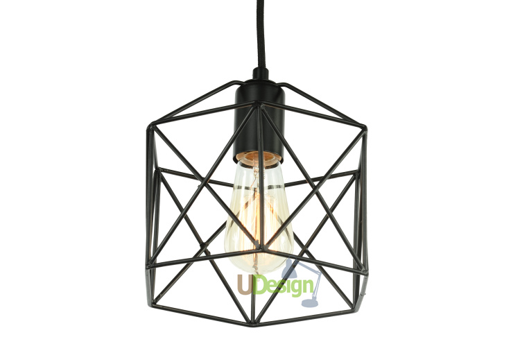 Фотография free shipping RH561 Retro Loft vintage style Metal painting cage  pendant lighting lamp