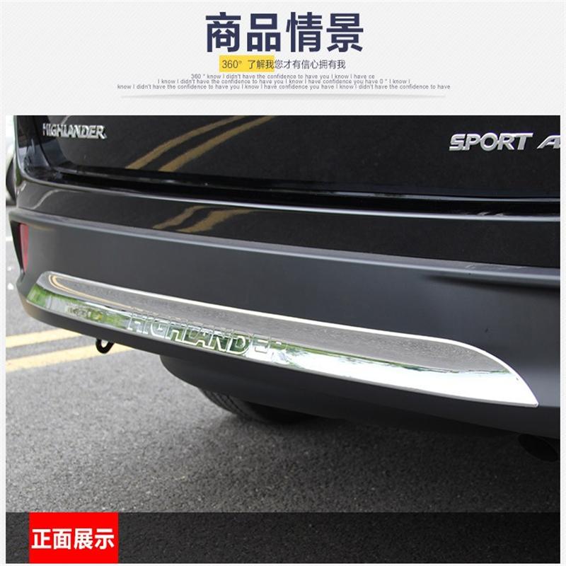 Accessories rear grille front bumper trim around about setting Racing grills cut free shipping 2015 Toyota Highlander