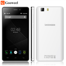 Presale DOOGEE X5 5.0inch 2.5D IPS HD Android 5.1 Smartphone MT6580 Quad Core 1.2GHz 1GB RAM 8GB ROM 3G GPS OTG