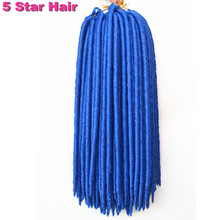 24strands/pack Faux Locs Braids Synthetic Hair Faux Dreadlocs Braiding Hair Extensions Havana Twist Braids Soft Dread Locks
