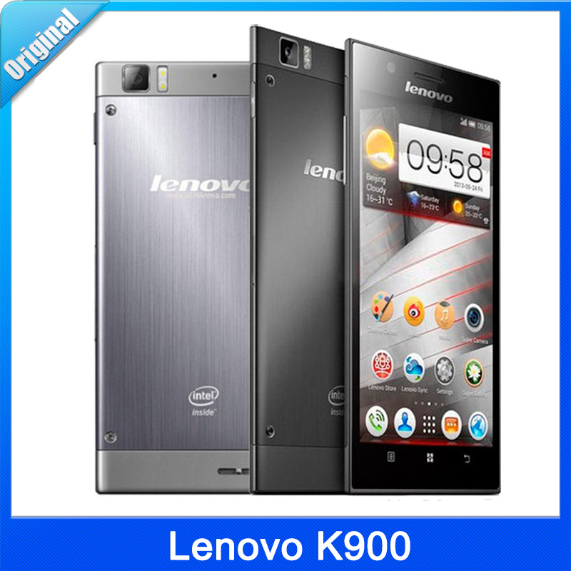 Original Lenovo K900 Smartphone ROM 32GB 16GB 2 0GHz 5 5 IPS RAM 2GB Android 4