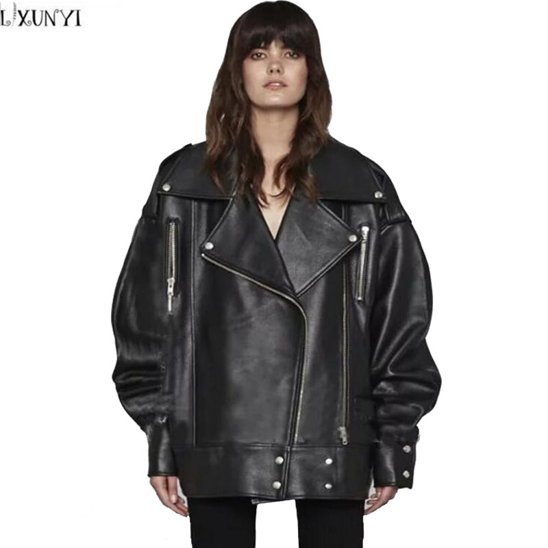 Compare Prices on Long Leather Jacket Women- Online Shopping/Buy ...