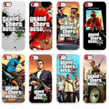 Hot sales 8pcs lots gta 5 poster grand theft auto Game cover hard White Skin case