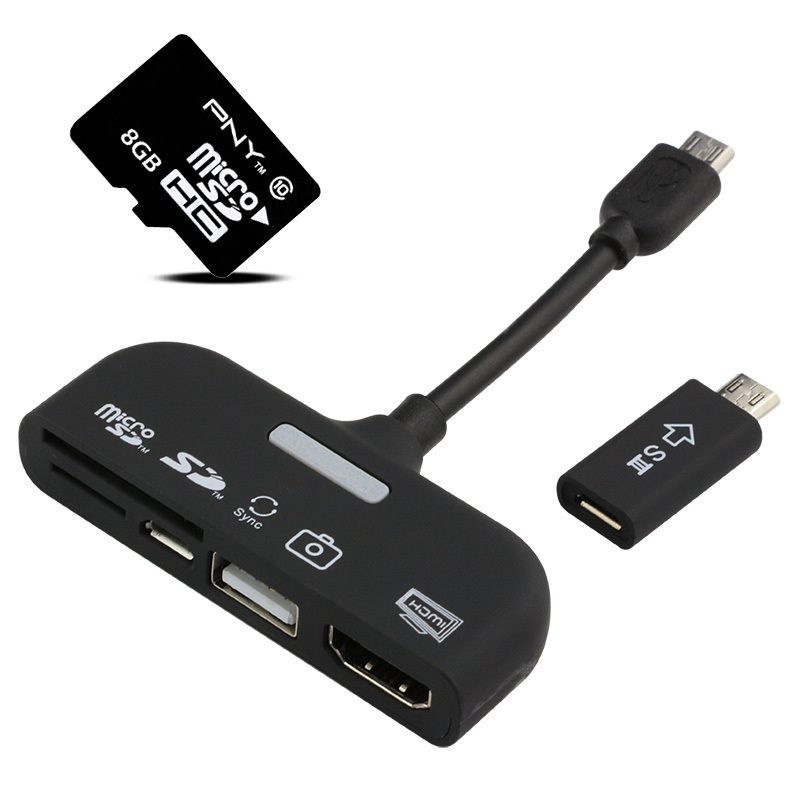 Переходник с mini usb на hdmi