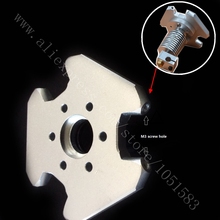 3D Printer Parts Reprap Rostock Kossel mini K800 Aluminium Effector Fish Eye Holder, M3 Hole, for MKIV hotend, V5/ V6 hotend
