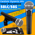 Free Shipping Quality SM 58 58LC SM58LC Clear Sound Handheld Wired Dynamic Karaoke Microphone Mike For
