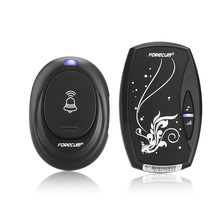 Forecum 6 Home Office Waterproof Cordless Smart Door Bell Plug-in Type Wireless Doorbell with 36 Chimes Single Receiver EU Plug