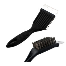 1PCS Summer Stainless Steel BBQ Cleaning Brush