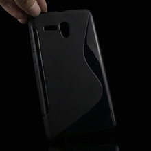 S lines Soft TPU Case For Alcatel One Touch Pop 3 5.5 5025D 5025 Back Protect Rubber Matte Silicone Phone Bags