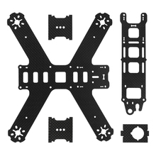Durable 3K Carbon Fiber 4Axis Drone H Quad Quadcopter Mini Frame For 210 RC185
