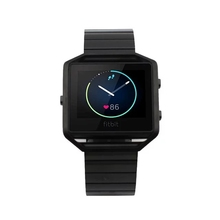 Luxury 23mm Stainless Steel Watchbands For Fitbit Blaze Smart Fitness Tracker Watch Strap 23mm Link Bracelet