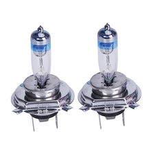 New H4 automobile halogen headlights 55W DC12V super bright White durable 100 brighten up car styling