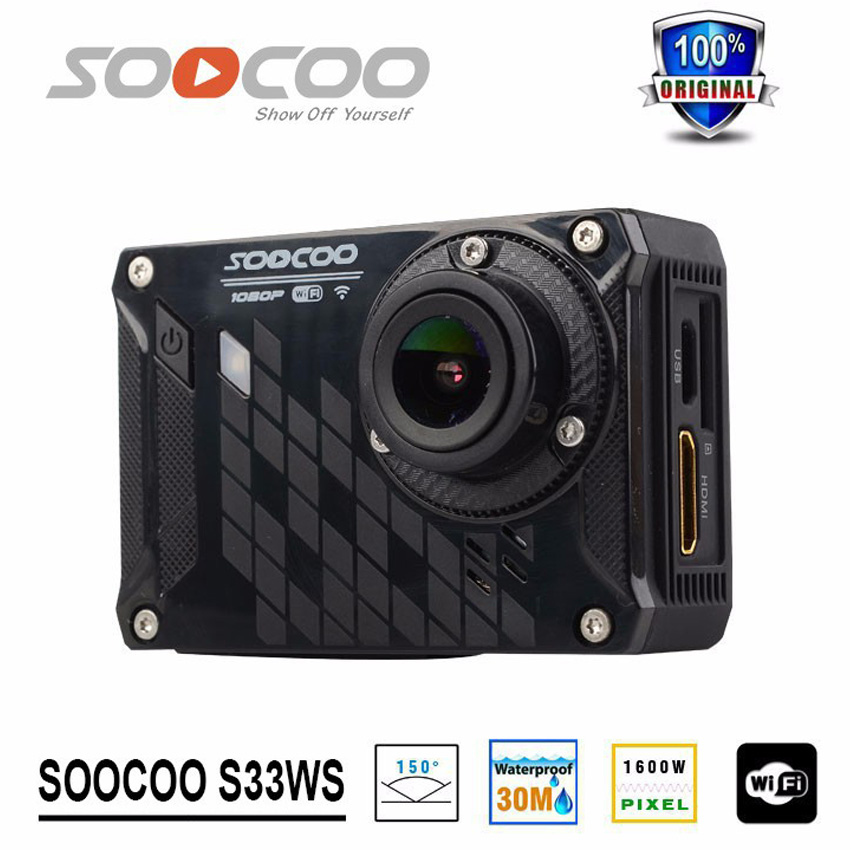 SOOCOO S33WS   WI-FI    DV IP68 30    Full HD 1080 P 150    