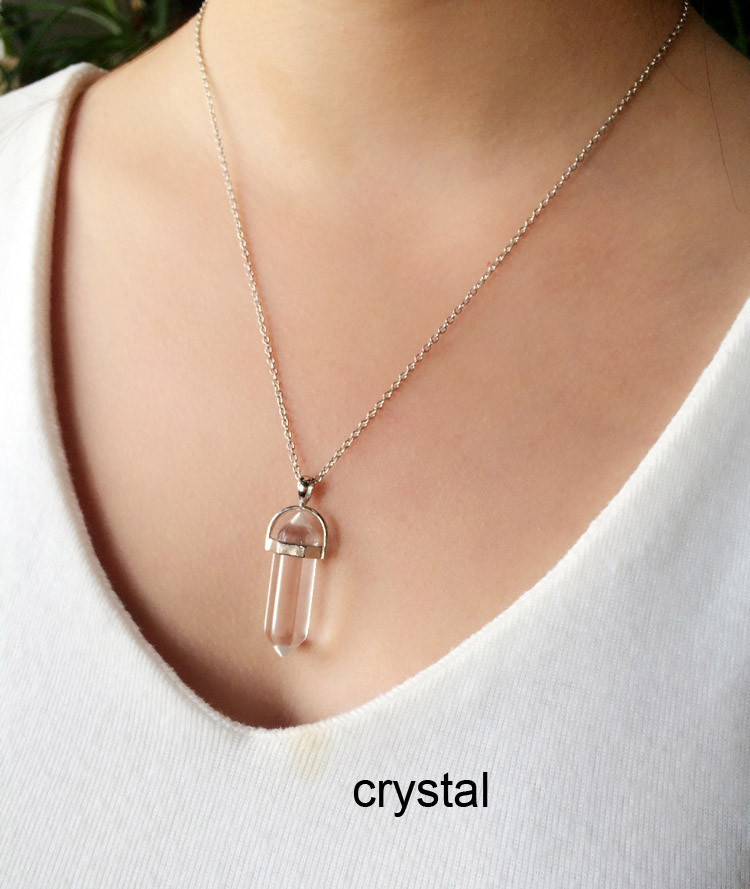 quartz necklace 4.69USD (7)