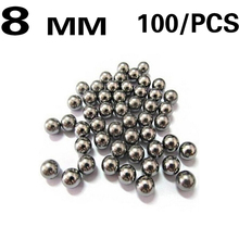 wholesale 6.35mm(1/4″ Inch) Steel Balls Hunting Slingshot Stainless AMMO outdoor Free Shipping 200pcs/lot