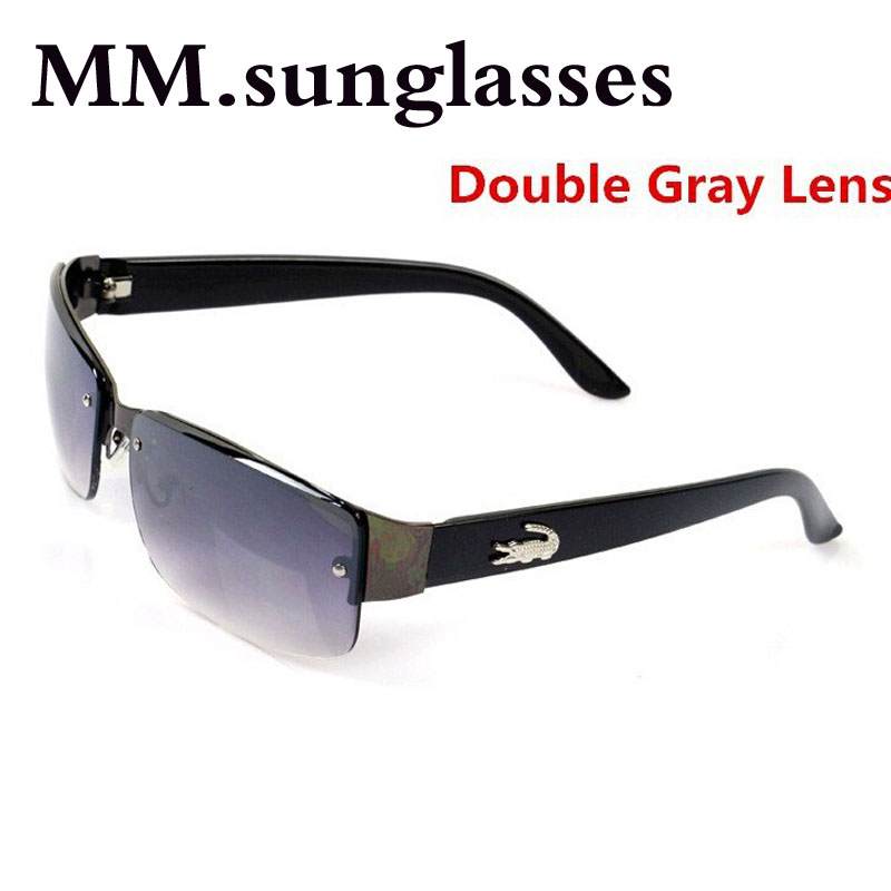 2015 New Fashion Square Sunglasses Men Driving Outdoors Sun Glasses Brand Designer Spors Crocodile Gafas Oculos