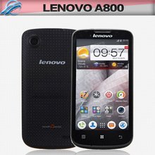 Original Lenovo A800 Cell Phones MTK6577 Dual Core Android 4.0 4.5inch Screen Mobile Phone 4GB ROM GPS Dual Sim Brand Smartphone